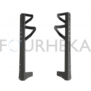 FHK-OP001-JK52B - Pack Suportes para duas barra led frontal de 52 polegadas / 132 cm Wrangler JK
