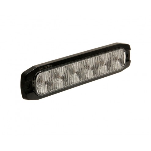 Strob led  branco super slim FIN6