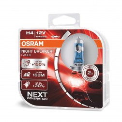 Kit Lâmpada OSRAM Night Breaker Laser FHK-H4NBL