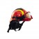 Capacete Bombeiro Florestal Tytan Max Vermelho (c/ óculos)