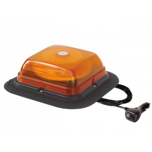 FHK-H829 - Rotativo Pirilampo Led Quadrado Magnetico
