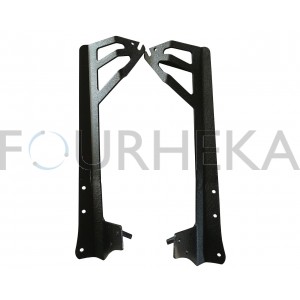 FHK-OP001-JK50A - Pack Suportes barra led frontal 50 polegadas / 127 cm com base para Farol  Wrangler JK