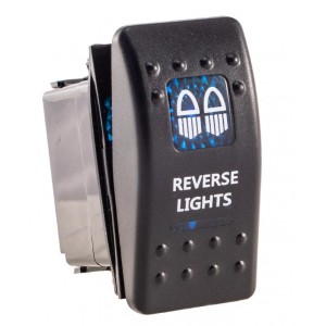 FHBS Botão Led 12/24v "Reverse Lights Azul" 