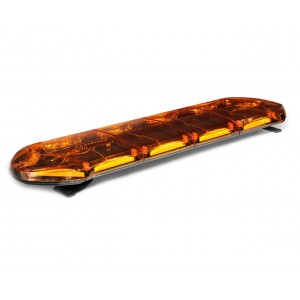 Ponte led aerodinâmica FHK-Warrior  led Ambar 120cm  R65; R10 ; SAE