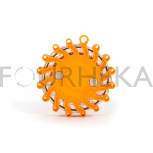 Flare FHK-S002A & Disco led recarregável ambar com carregador 
