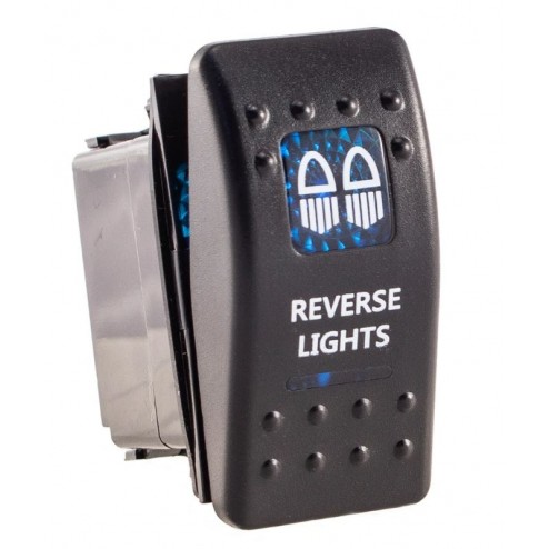 FHBS Botão Led 12/24v "Reverse Lights Azul" 