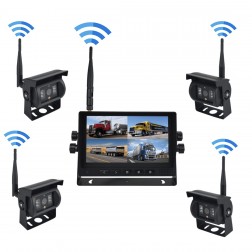 Kit Wireless Monitor 7 Polegadas GT778QWT-AHD & 4 Câmaras 720P