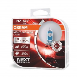 Kit Lâmpada OSRAM Night Breaker Laser FHK-H7NBL