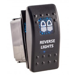 FHBS Botão Led 12/24v "Reverse Lights Azul" 